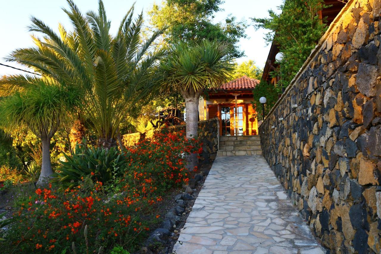 Feriendomizil Finca Tijarafe Mit Beheiztem, Abdeckbarem Pool Exterior photo