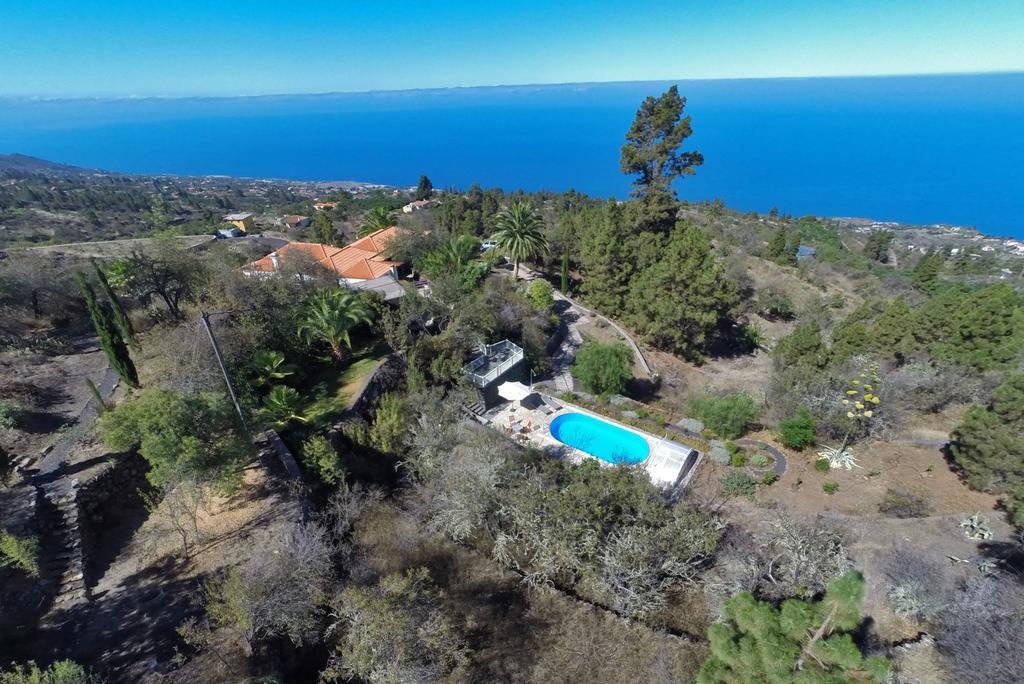 Feriendomizil Finca Tijarafe Mit Beheiztem, Abdeckbarem Pool Exterior photo