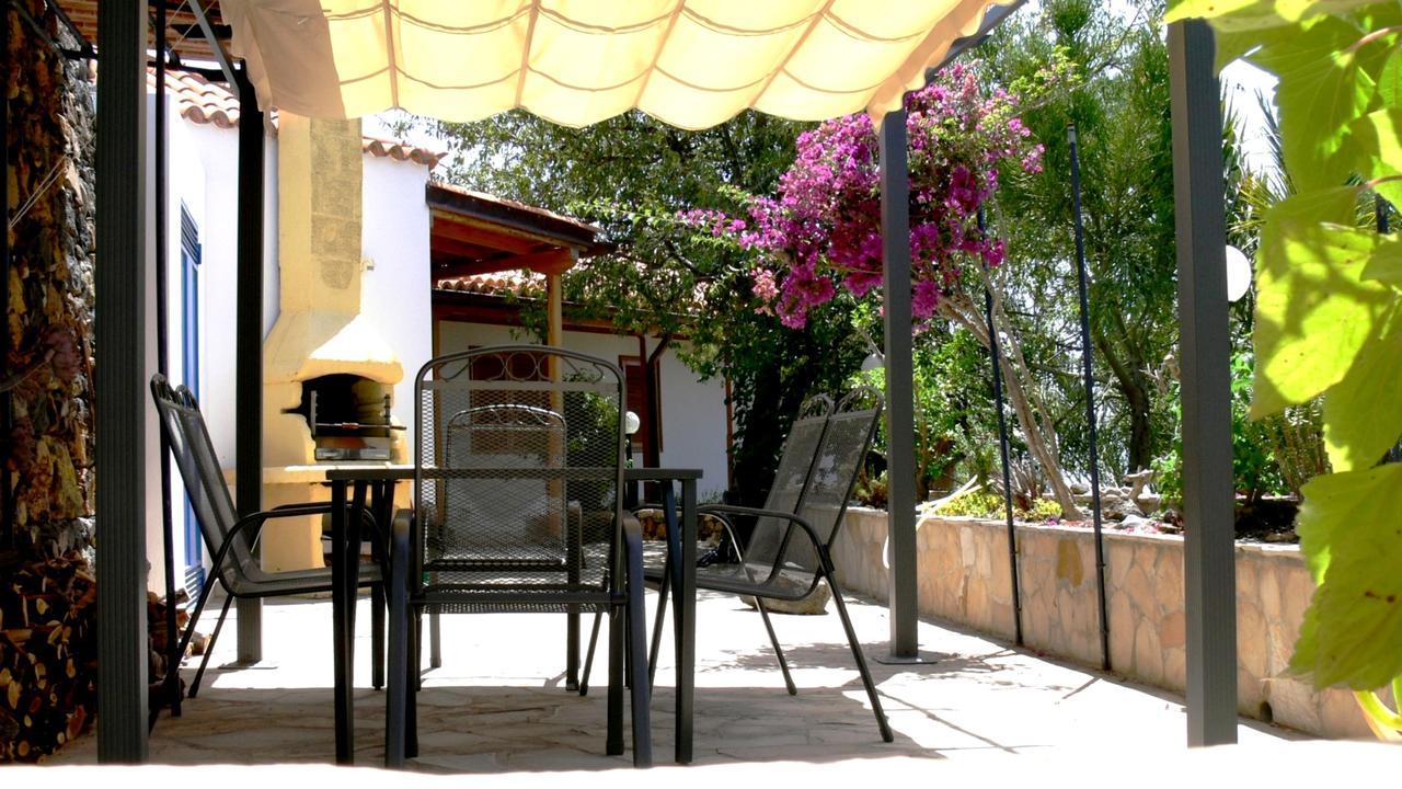Feriendomizil Finca Tijarafe Mit Beheiztem, Abdeckbarem Pool Exterior photo